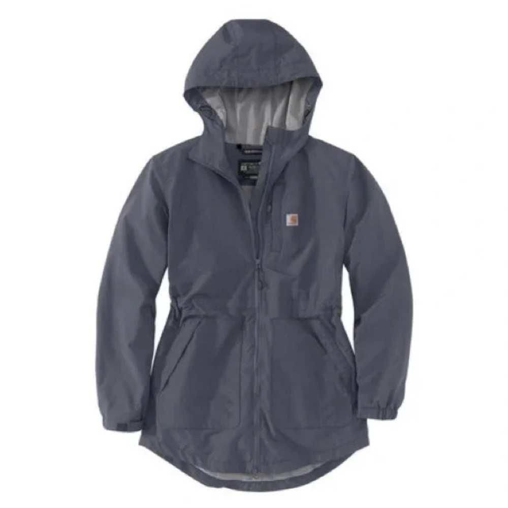 Carhartt Women's Hooded Utility Jacket - Slate Blue